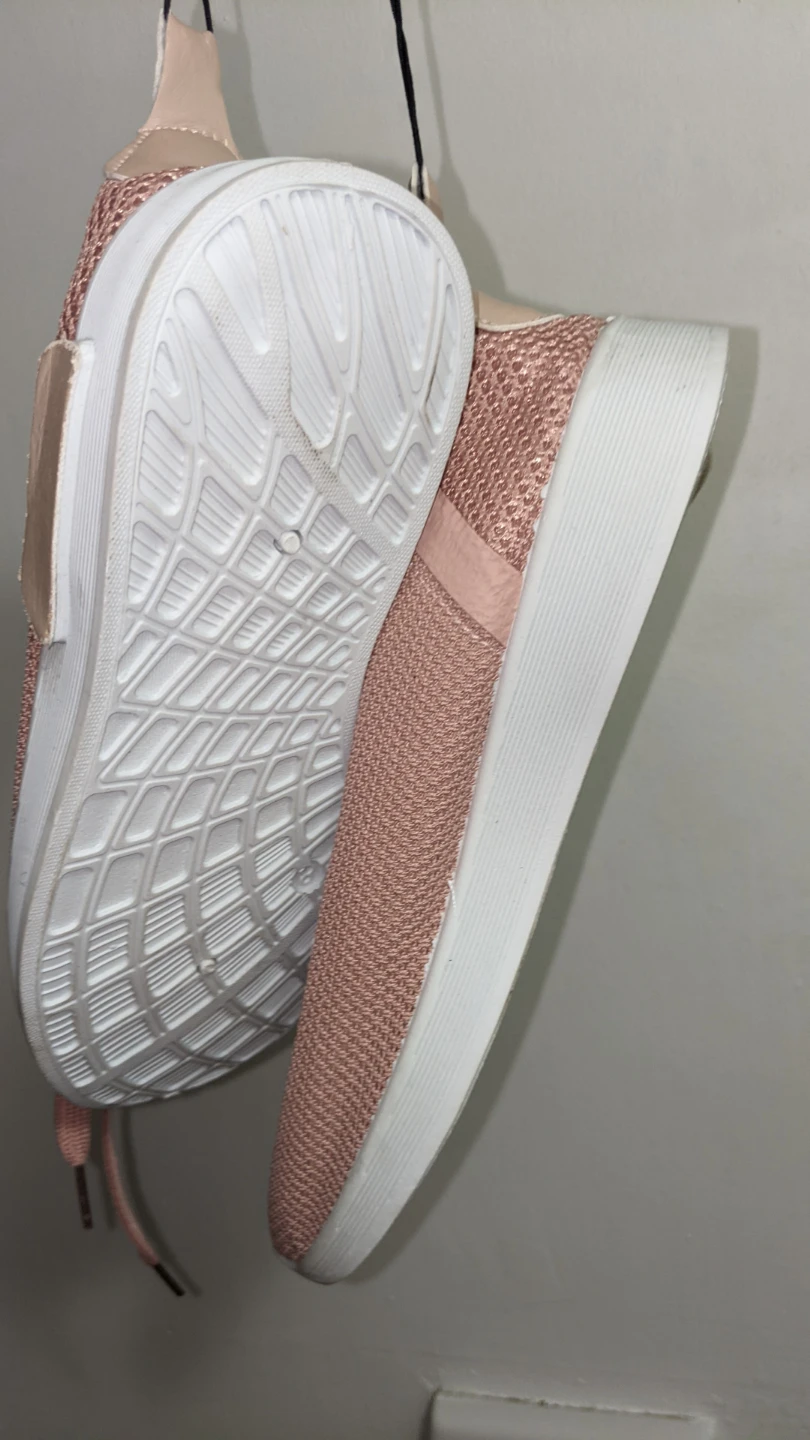 Ardene Pink Mesh Sneakers Size 8 - photo 3