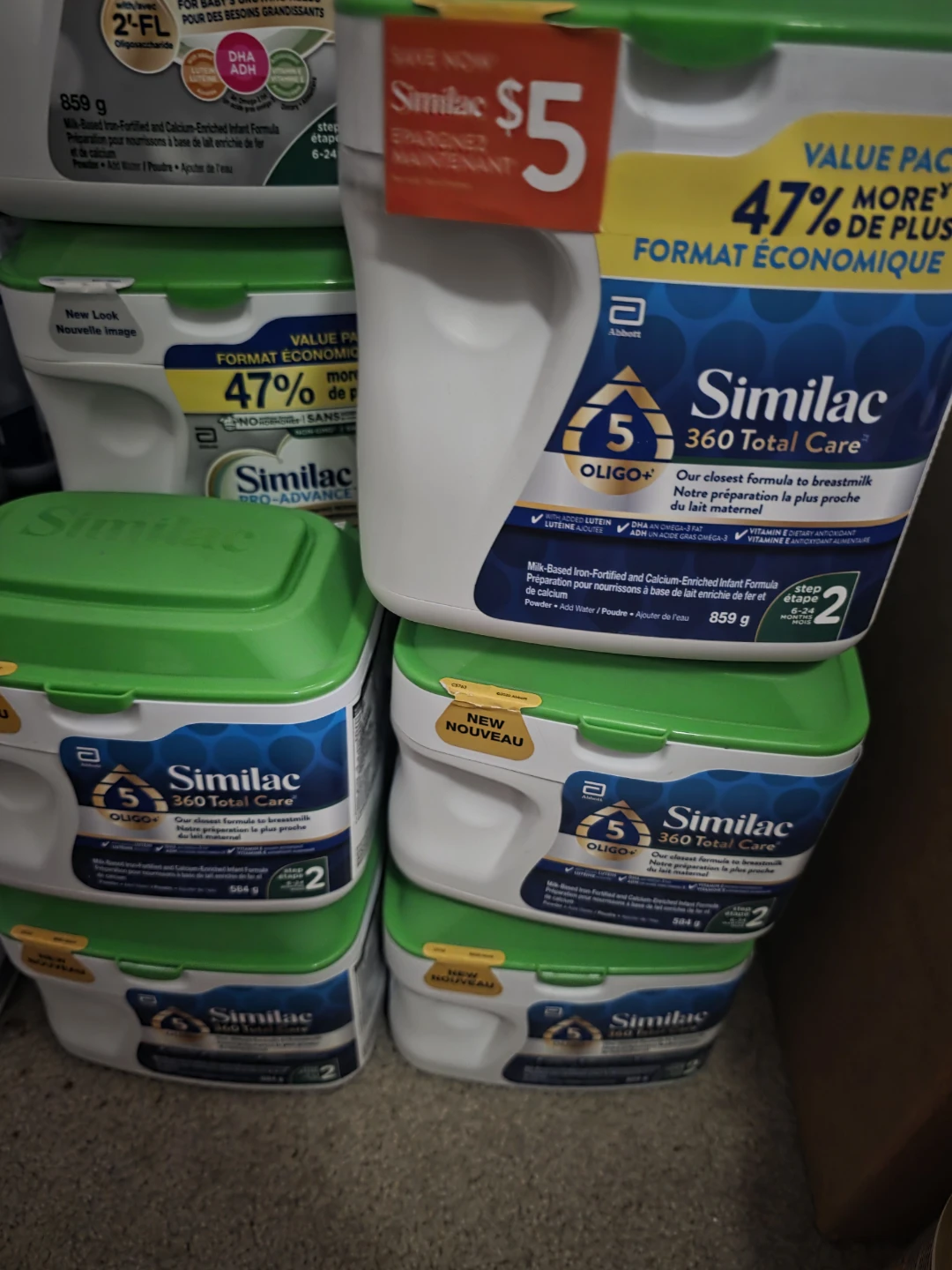 Similac PRO-ADVANCE & 360 Total Care Infant Formula -