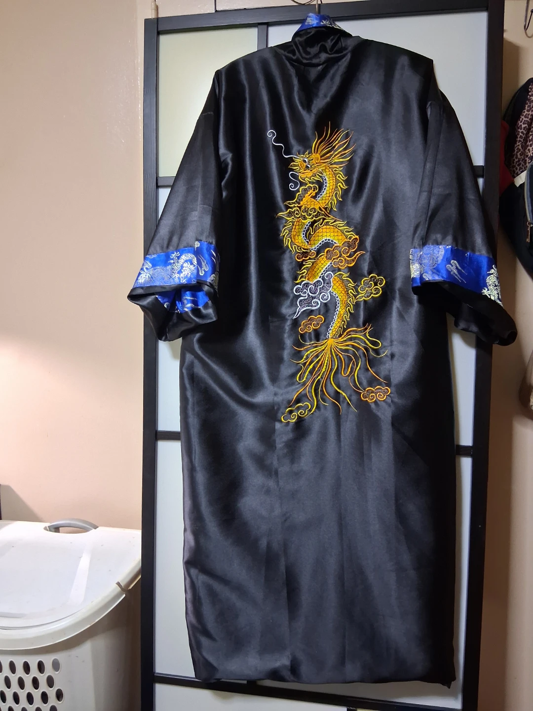 Dragon Print Kimono Robe/reversable - photo 2