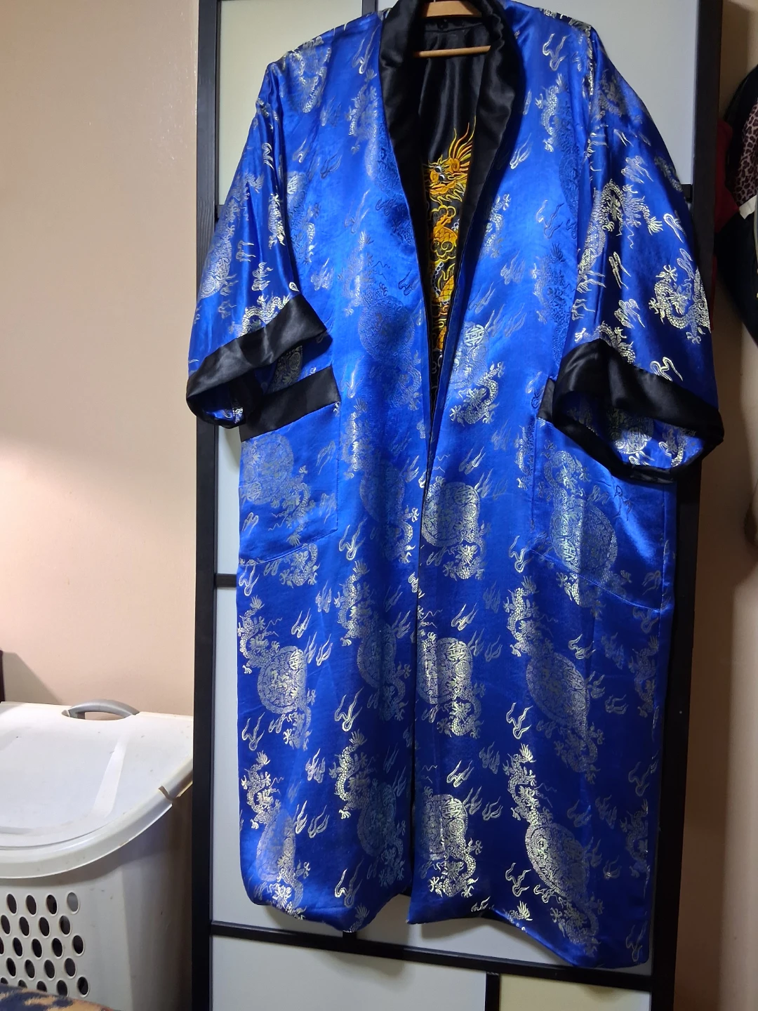 Dragon Print Kimono Robe/reversable - photo 3
