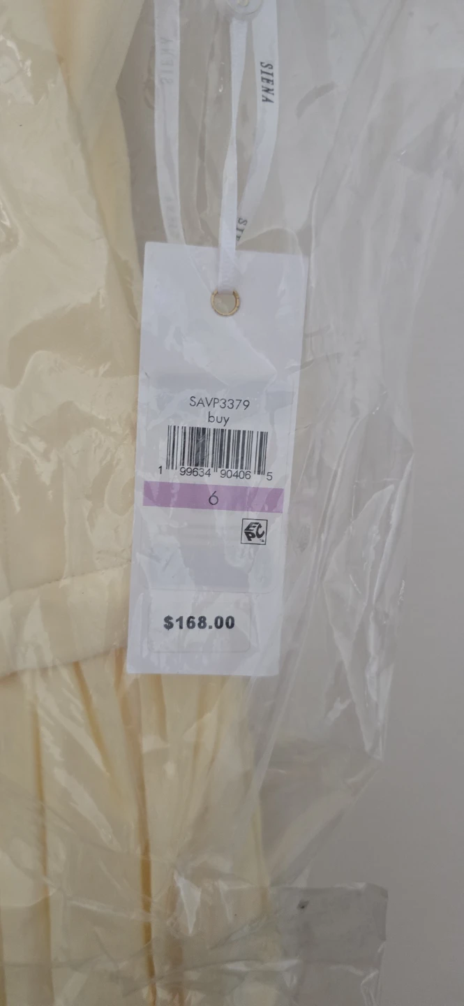 Siena Women's Mixed-Media Dropped-Waist Midi Dress Size 6 - photo 4