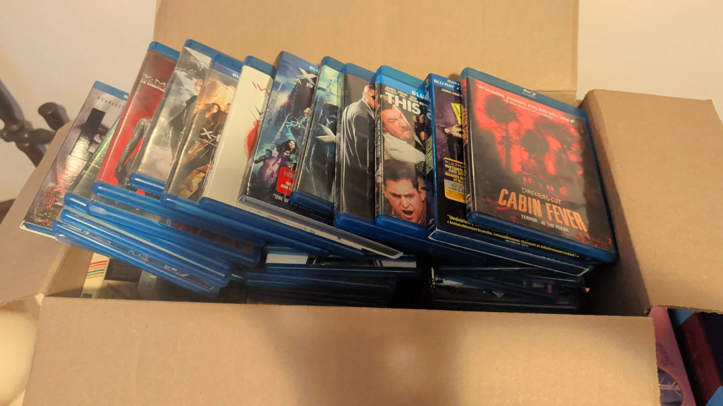 Bundle of Blu-ray Movies