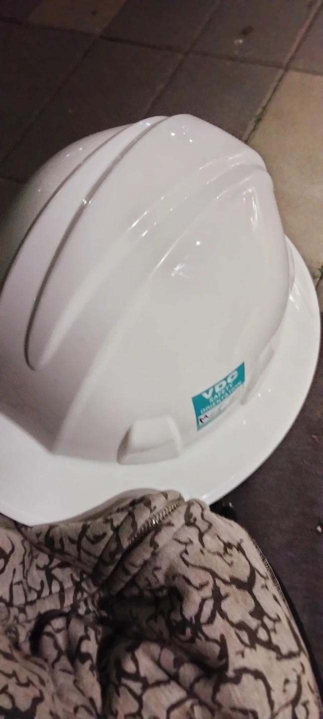 White Hard Hat