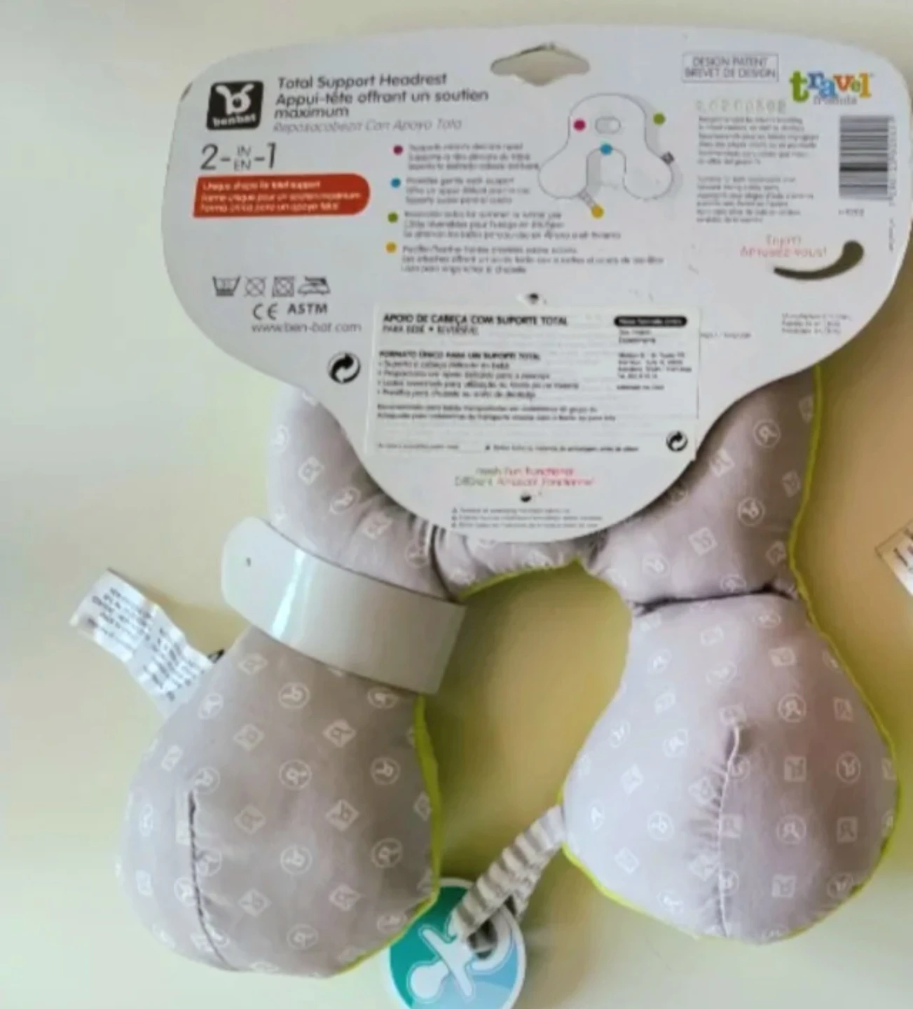 Infant Total Support Headrest Frog 0-12 Months - photo 3