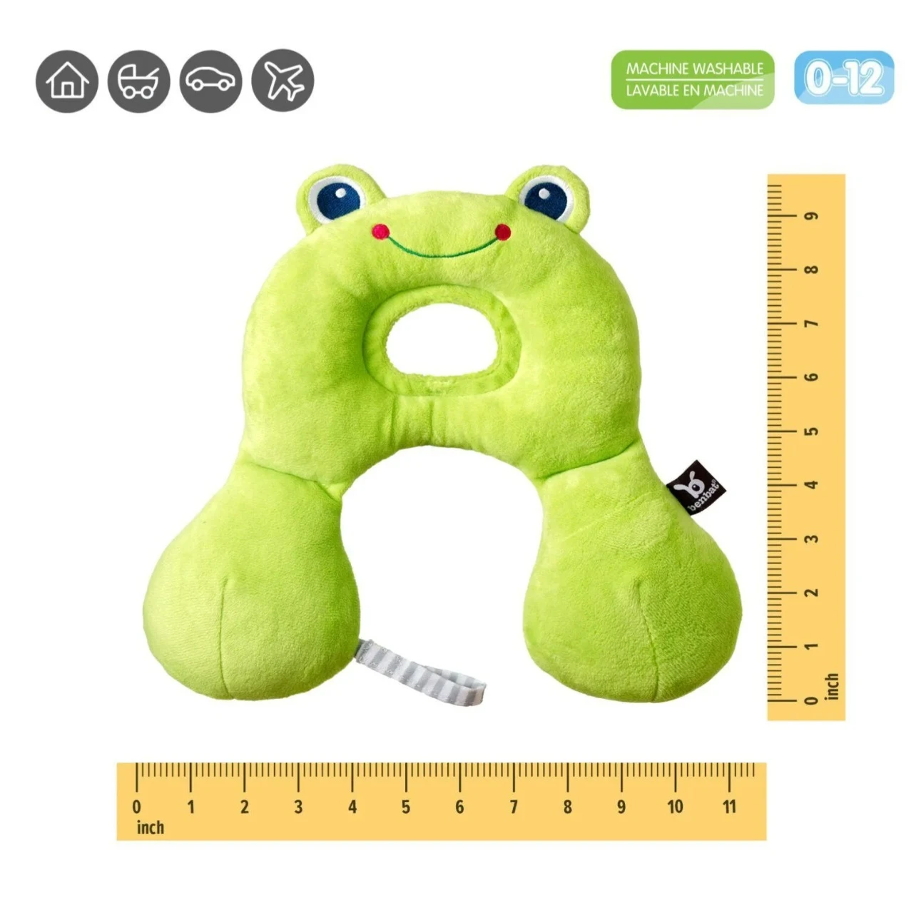 Infant Total Support Headrest Frog 0-12 Months - photo 5