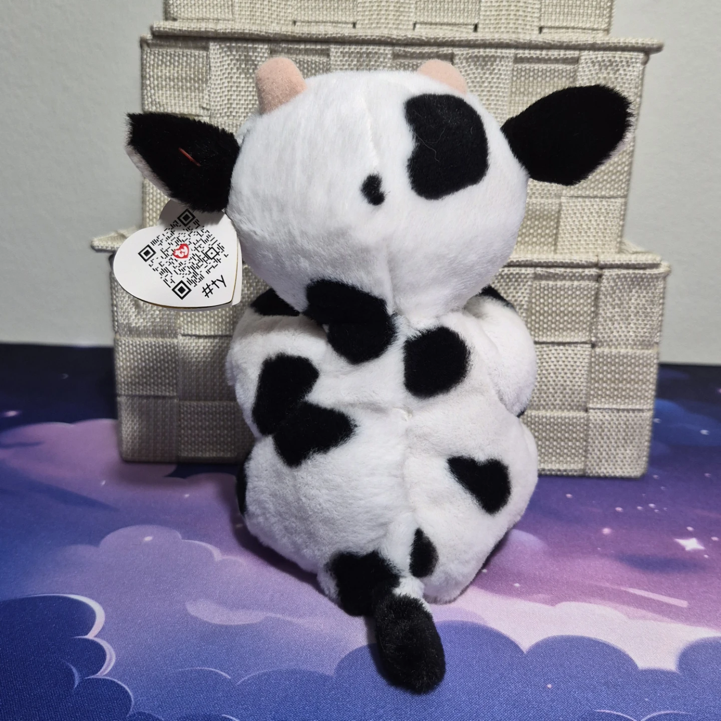 TY Beanie Baby Cow - photo 4