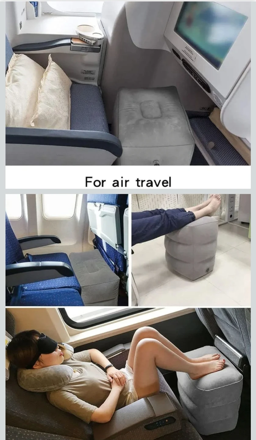 NEW foot pillow foot rest 3-height Adjustable traveller - photo 2