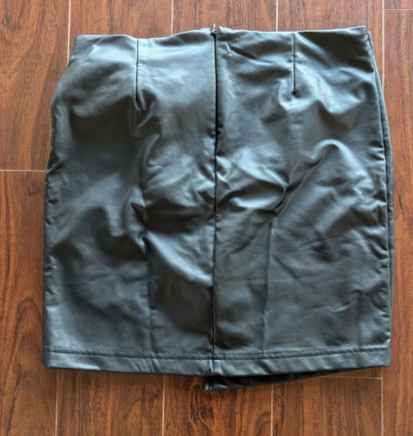 Forever 21 Faux Leather Wrap Skirt (size 4 or S/M) - photo 2