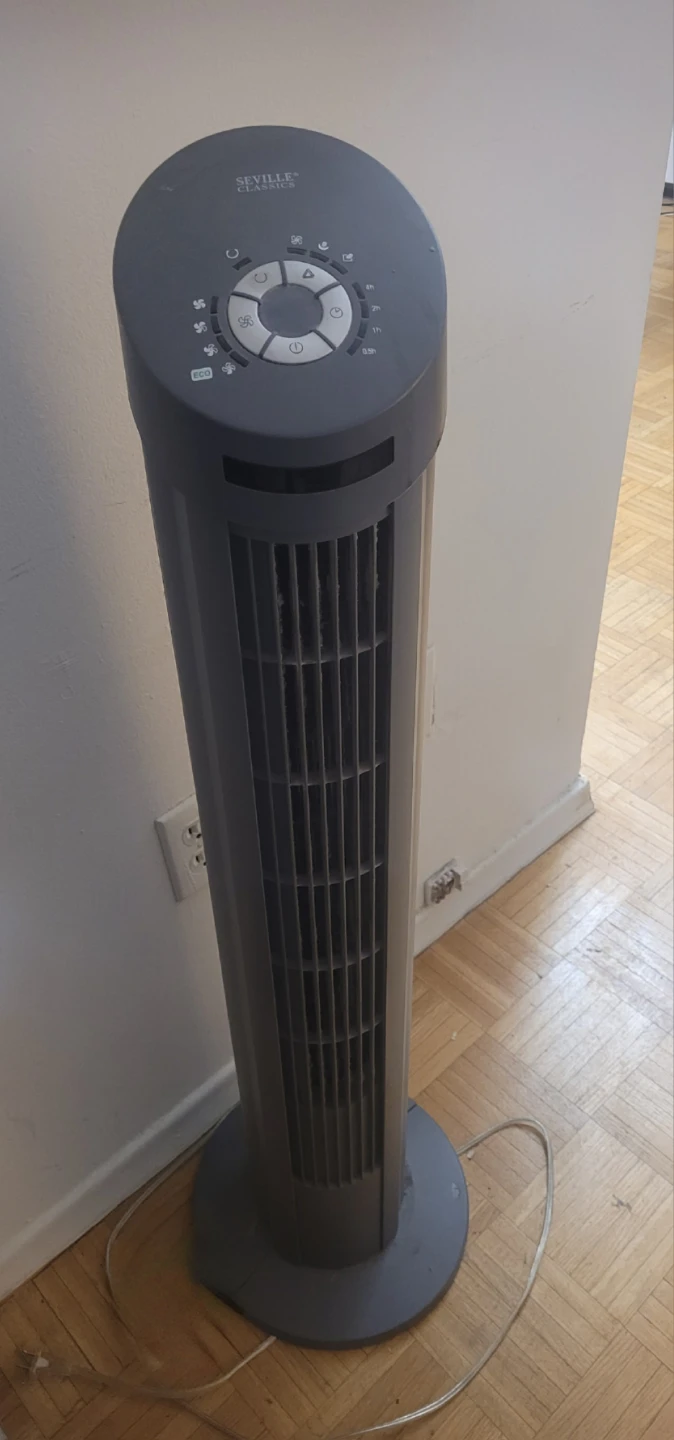 Seville Classics Oscillating Tower Fan - photo 2