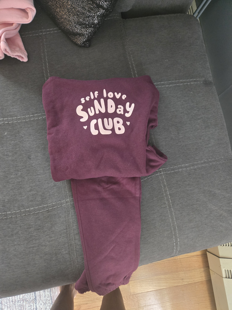 Sunday Club Self Love Sweatshirt and Joggers Set