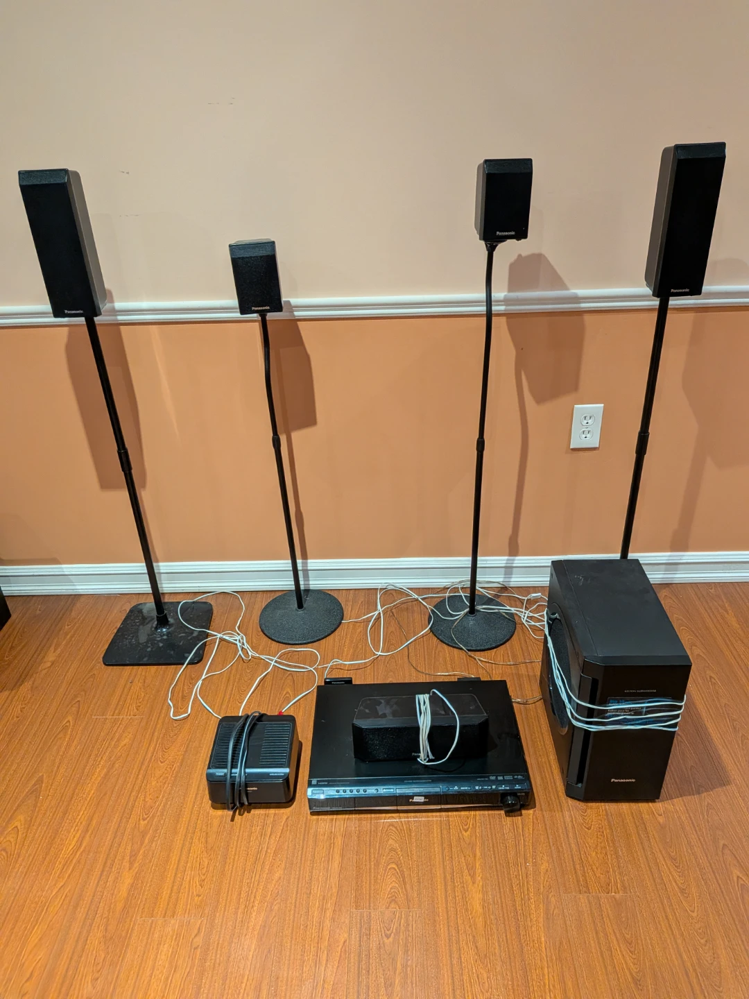 Panasonic Home Theatre System with Speakers