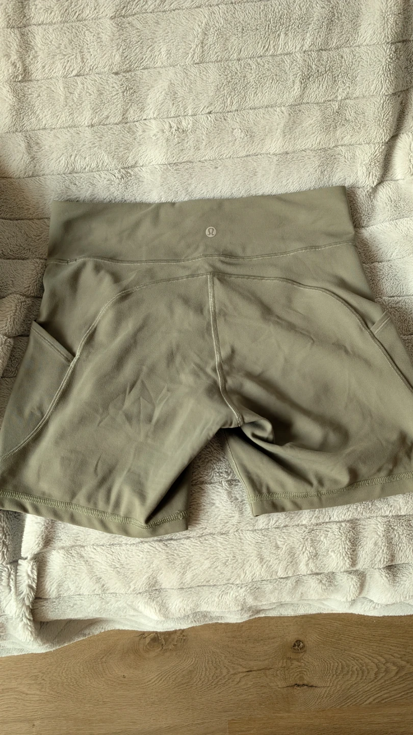 Lululemon Biker Shorts Size 10 Sage Green - photo 2