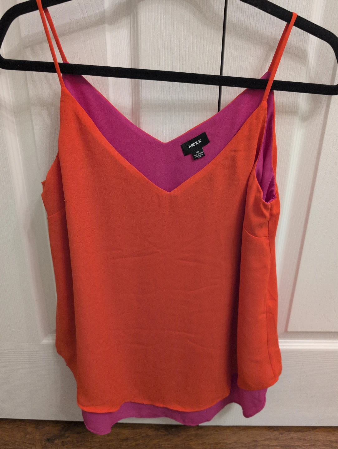 Mexx Orange & Pink Cami Tank Top