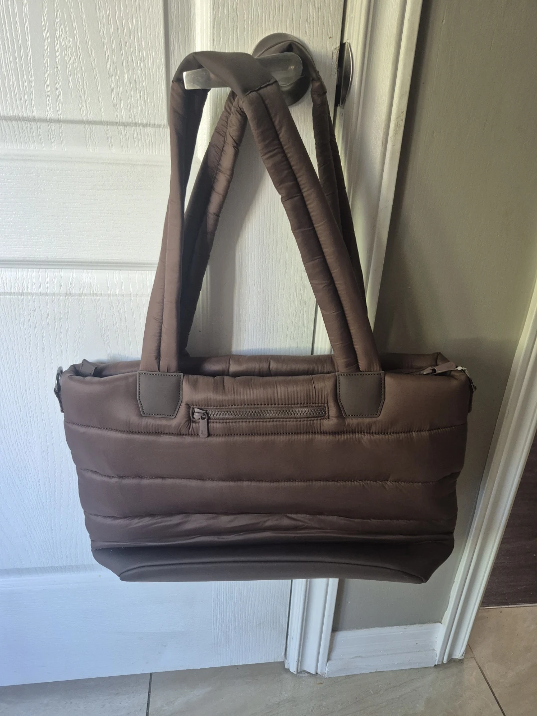 Lole Puffer Tote Bag - Brown - photo 2