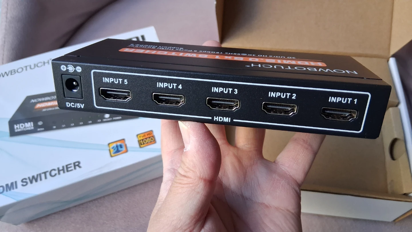 NEW HDMI Switcher  5 in 1 Out 4K HDCP 2.2 Dolby Vision - photo 2