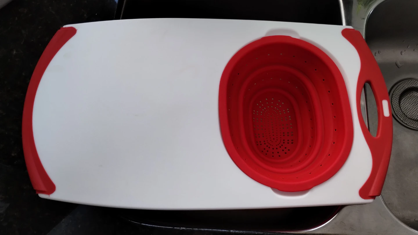 Collapsible Cutting Board and Colander - photo 3