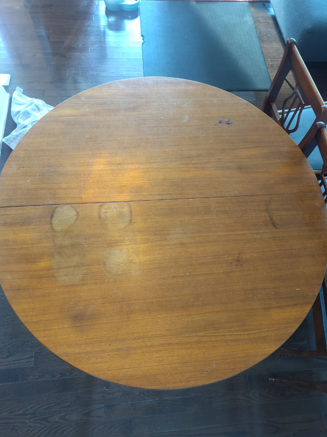 Wooden Extendable Dining Table with 4 Chairs - photo 5