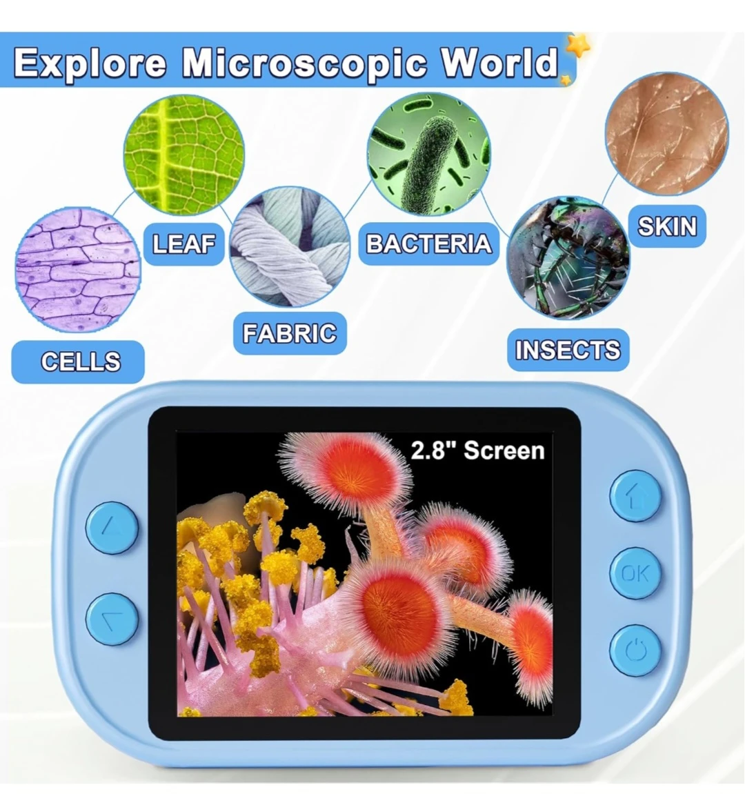 Portable Digital Microscope with 32GB SD Card - photo 5