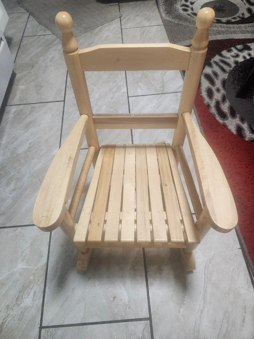 Wooden Rocking Chair for Kids