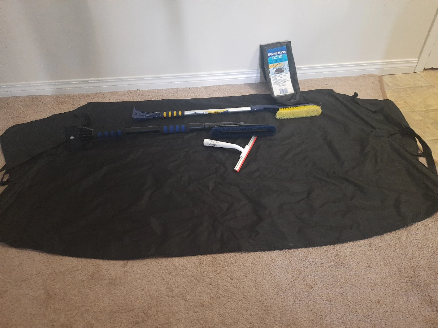 Reflex ICE Windshguard, Car Snow Brush and Ice Scraper Set
