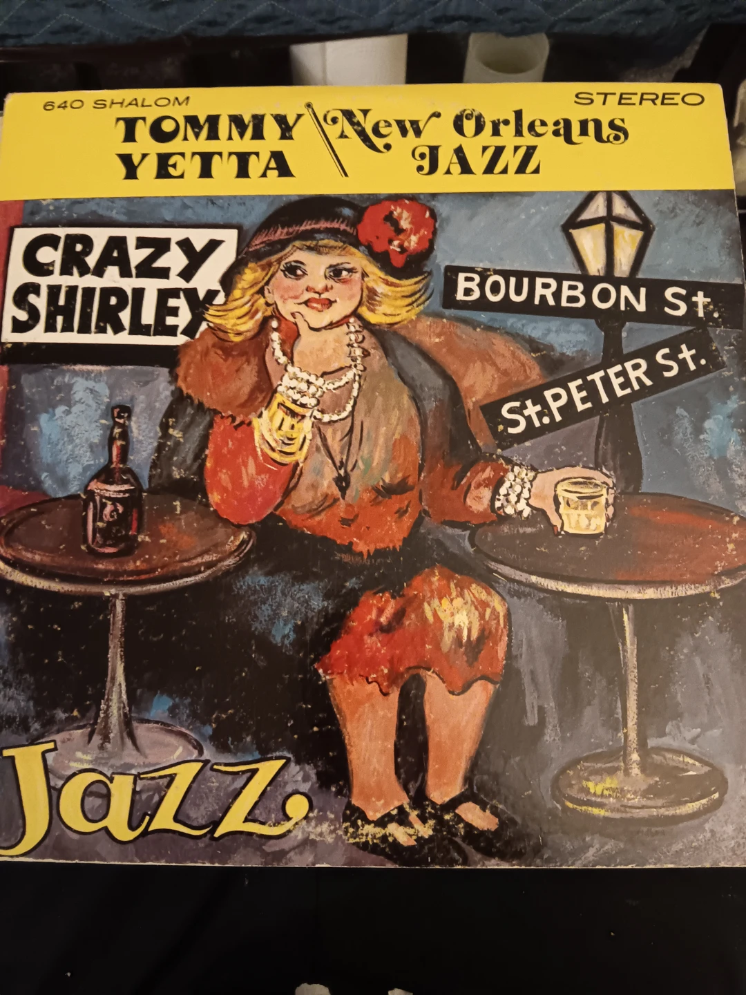Tommy Yetta New Orleans Jazz LP Record