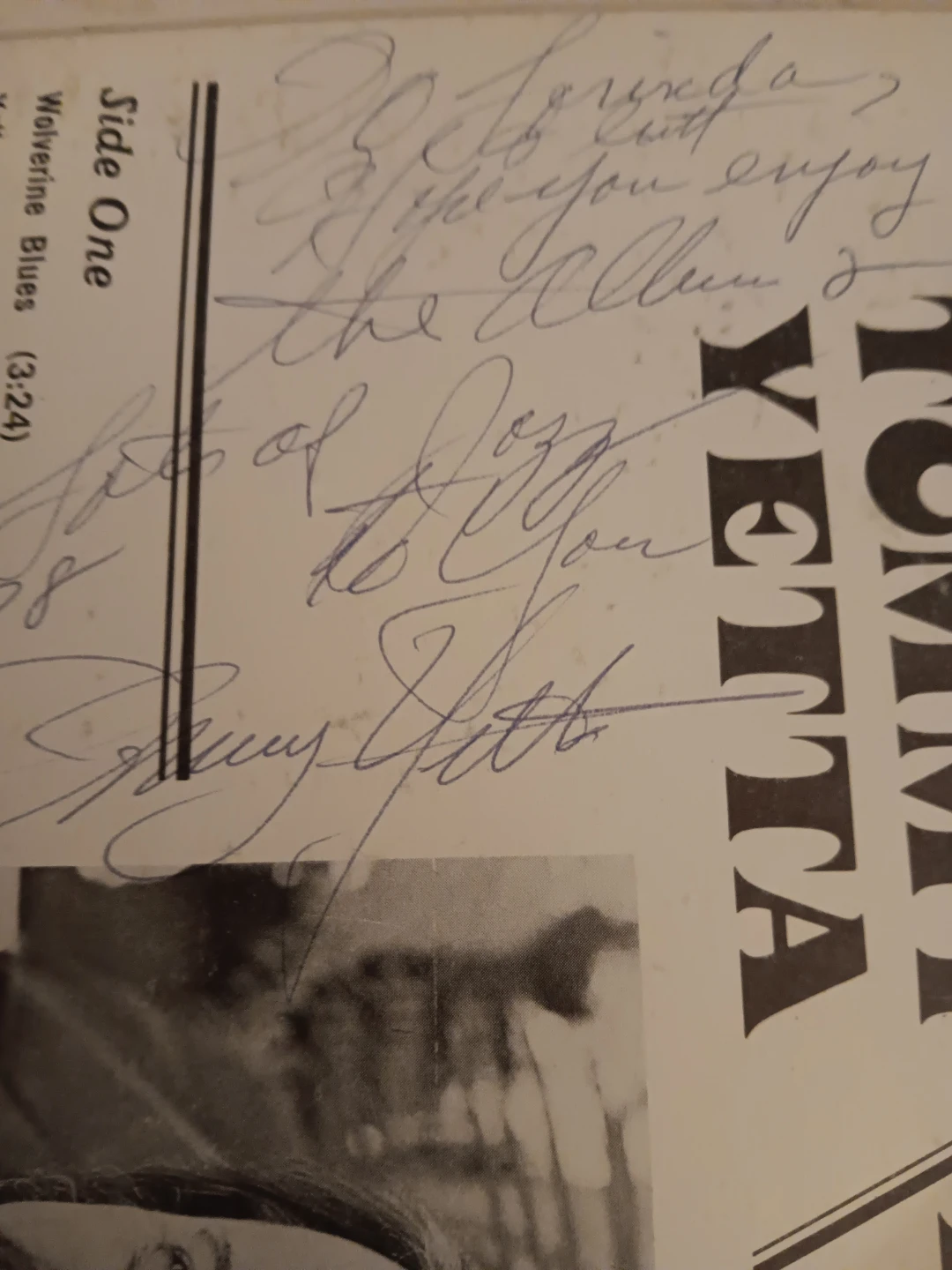 Tommy Yetta New Orleans Jazz LP Record - photo 3