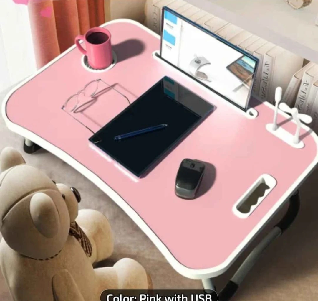 Adjustable Lap Desk with USB Ports