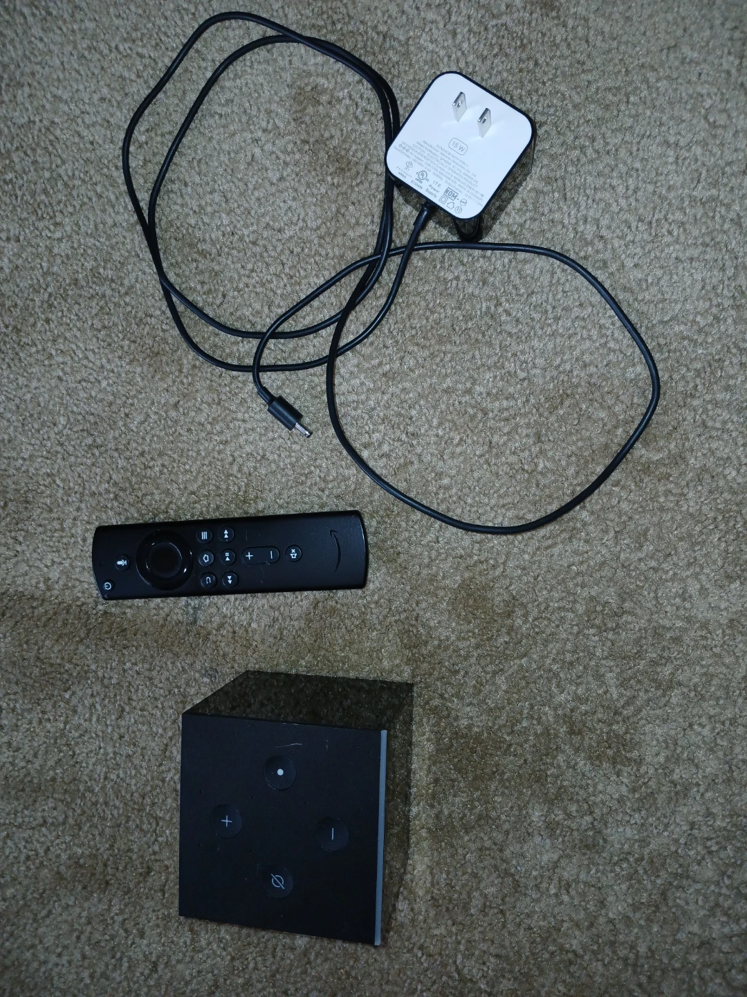 Amazon Fire TV Cube (2nd Gen) with Remote and Power Adapter