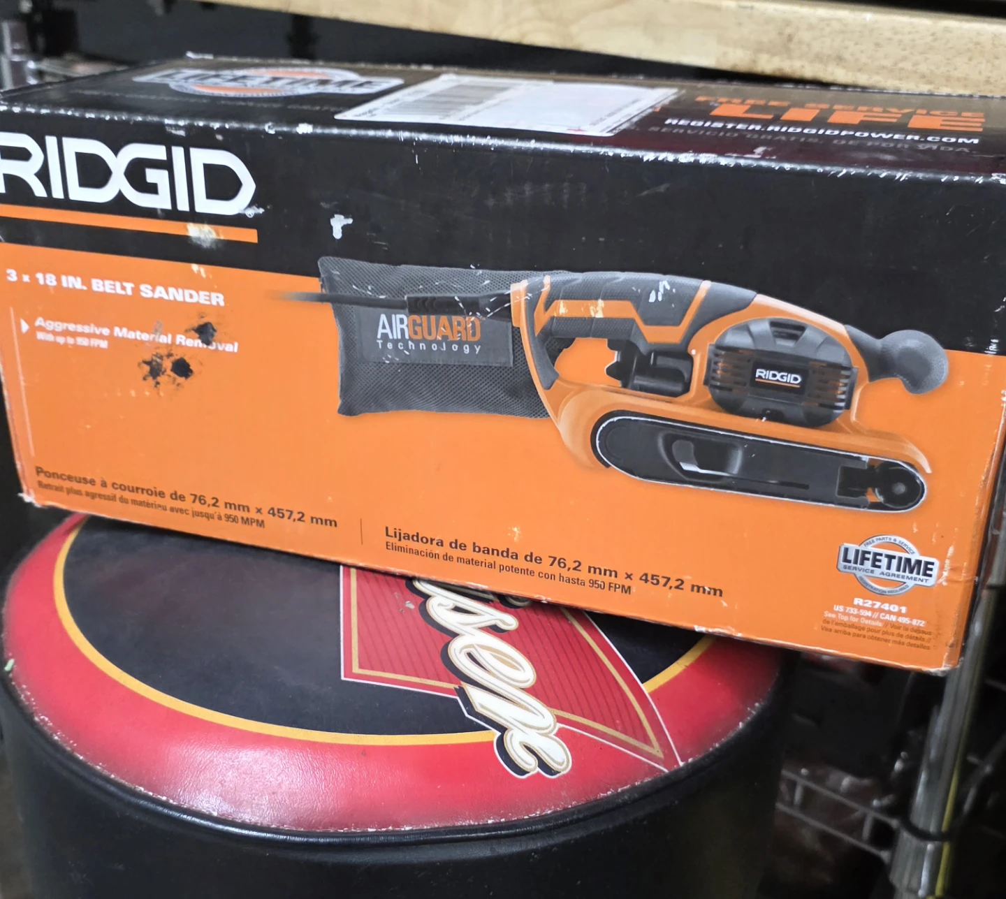 RIDGID 3 x 18 IN. Belt Sander