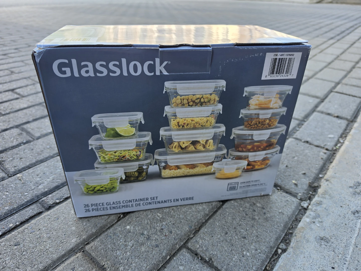 Glasslock 26 Piece Glass Container Set BNIB