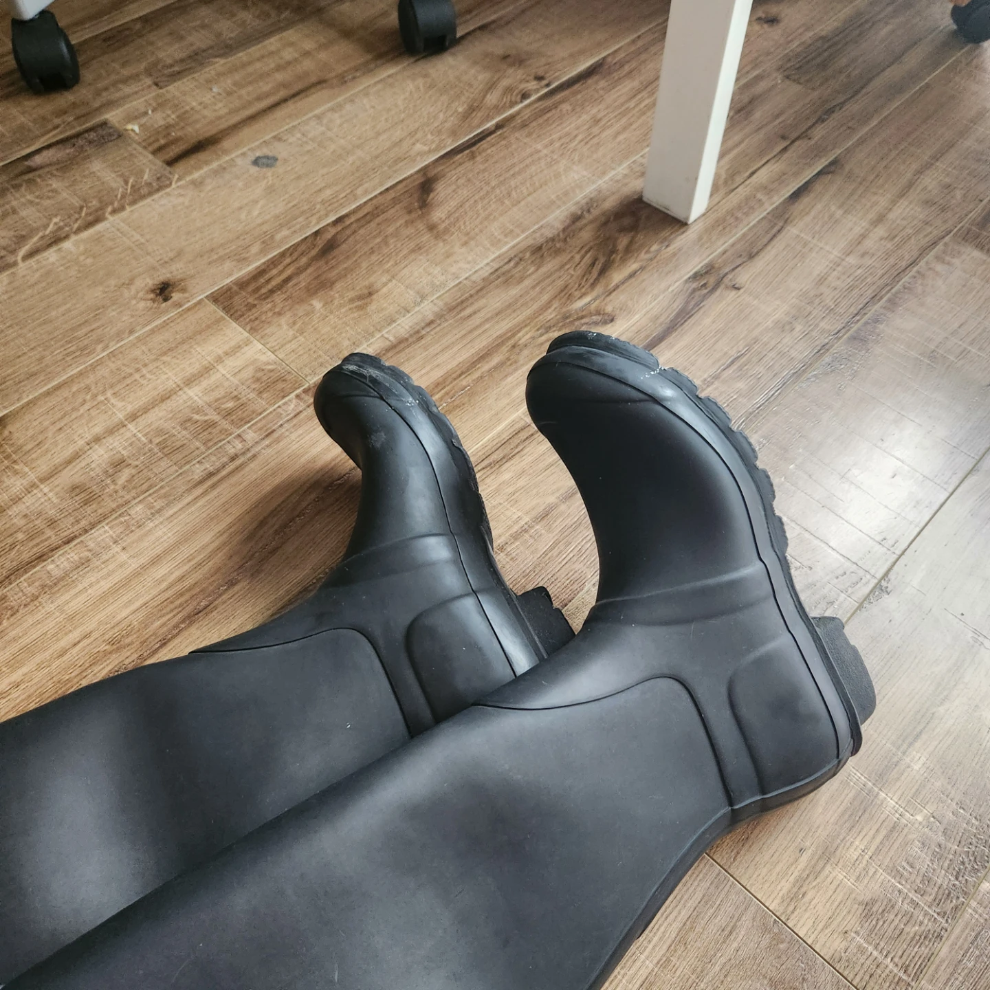 Hunter Black Rubber Tall Boots - photo 4
