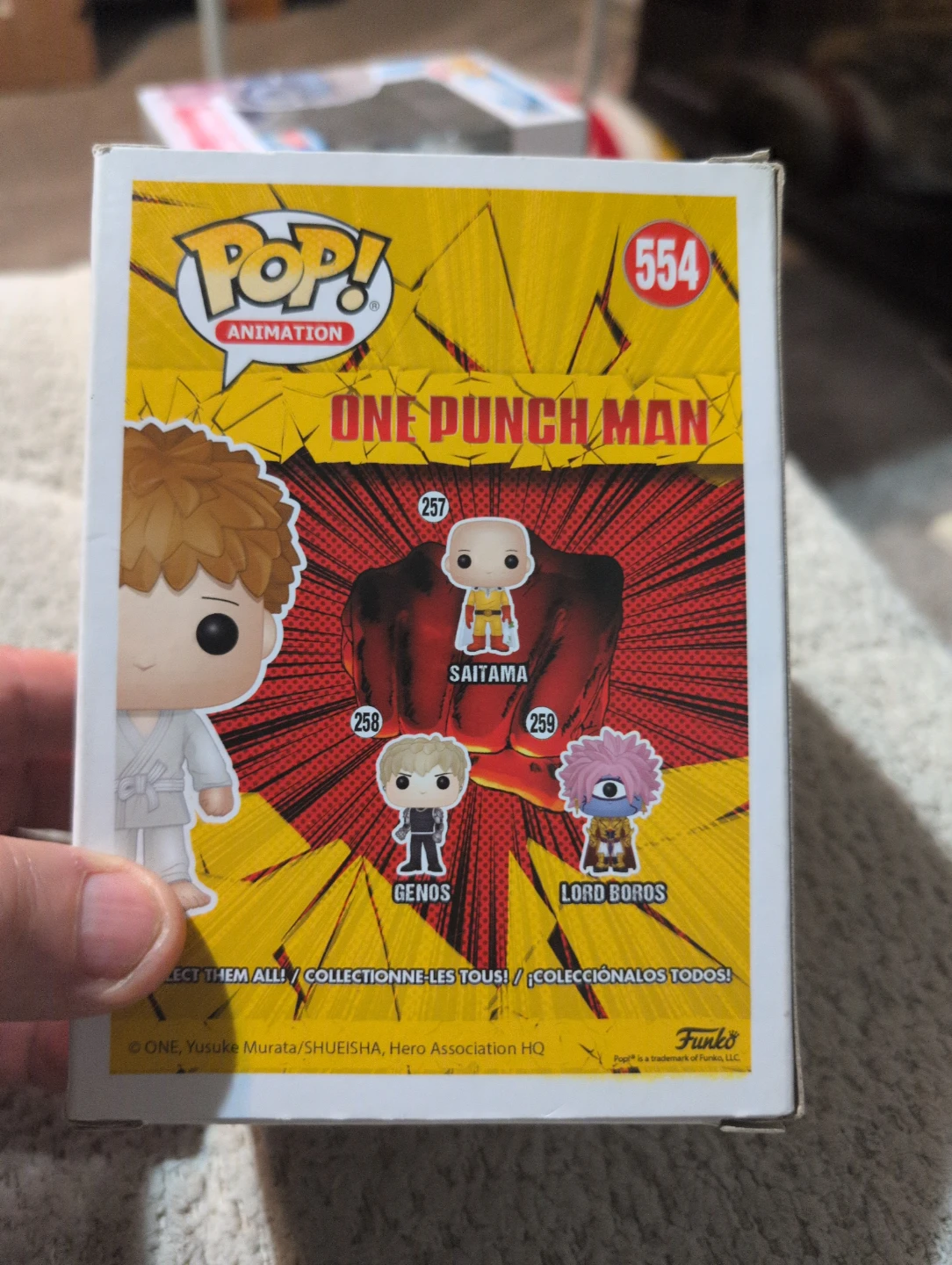 Funko Pop! Animation One Punch Man Saitama #554 - photo 2