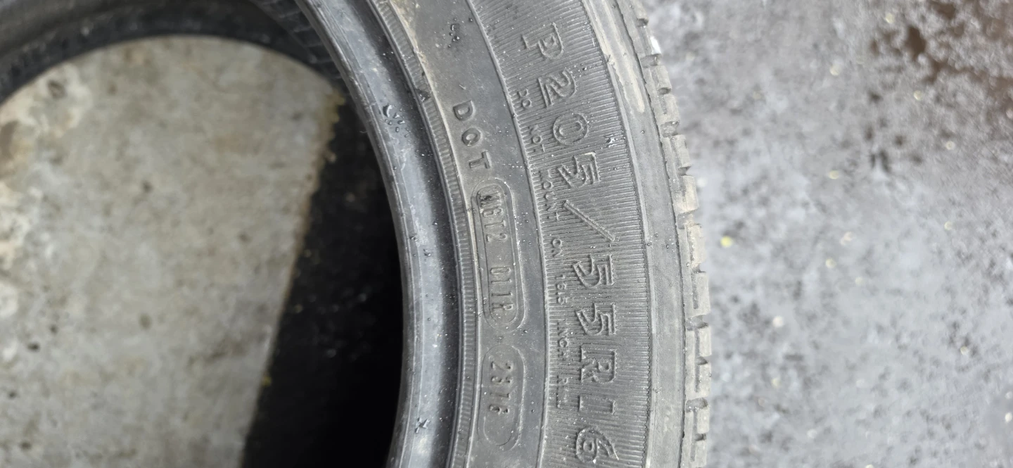 Set of 3 P205/65R16 Tires - photo 2