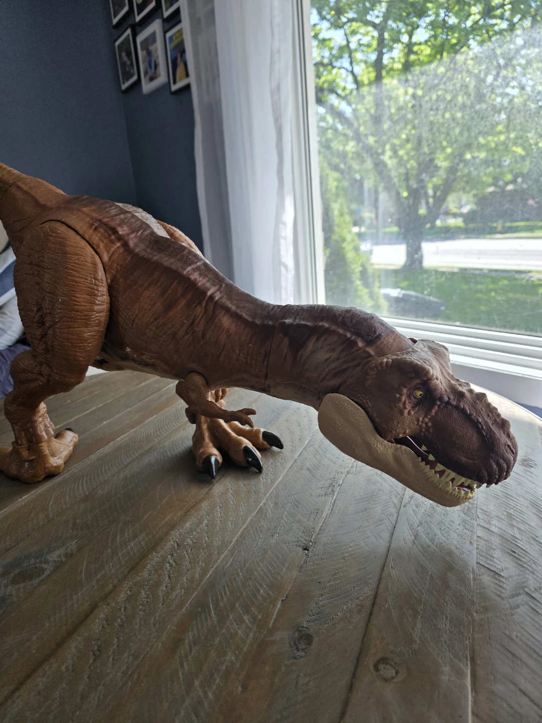 Large Brown Dinosaur Toy - photo 4
