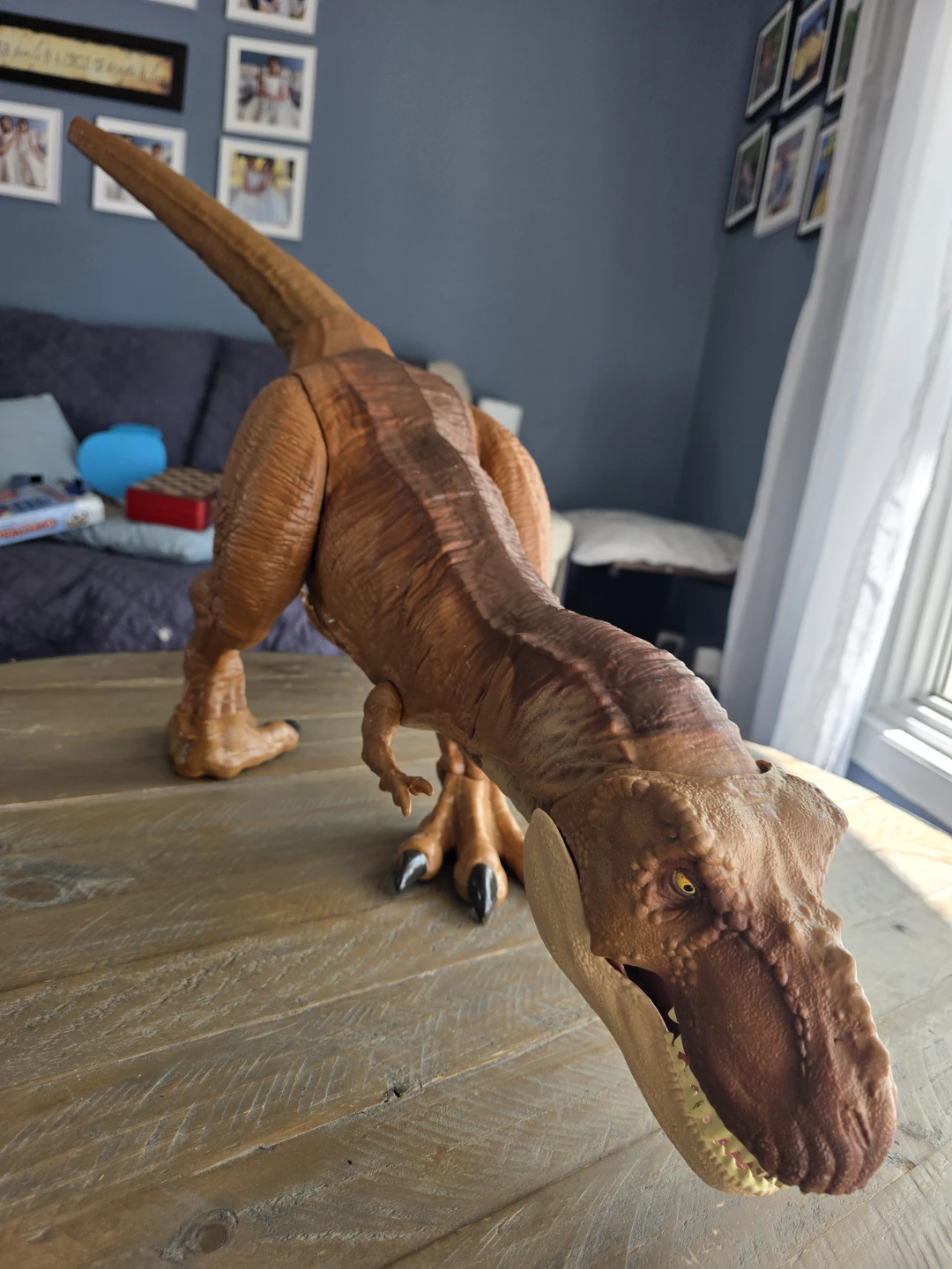Large Brown Dinosaur Toy - photo 5