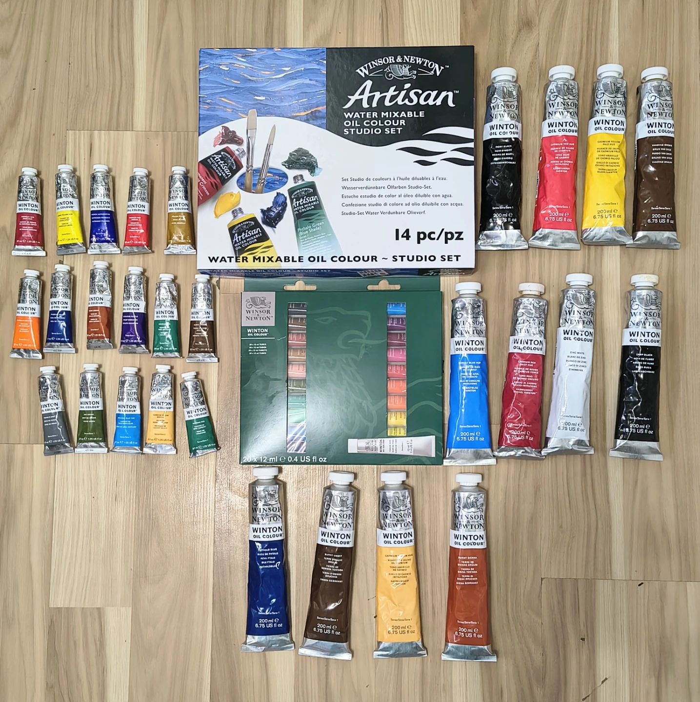 Watercolor, Oil, and Acyrlic Paints. Message for price