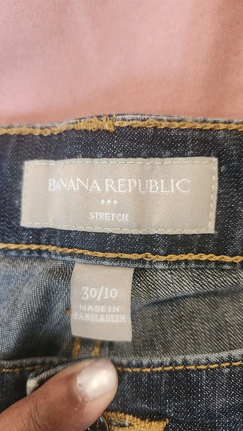 Banana Republic Stretch Denim Shorts Size 30/10 - photo 2