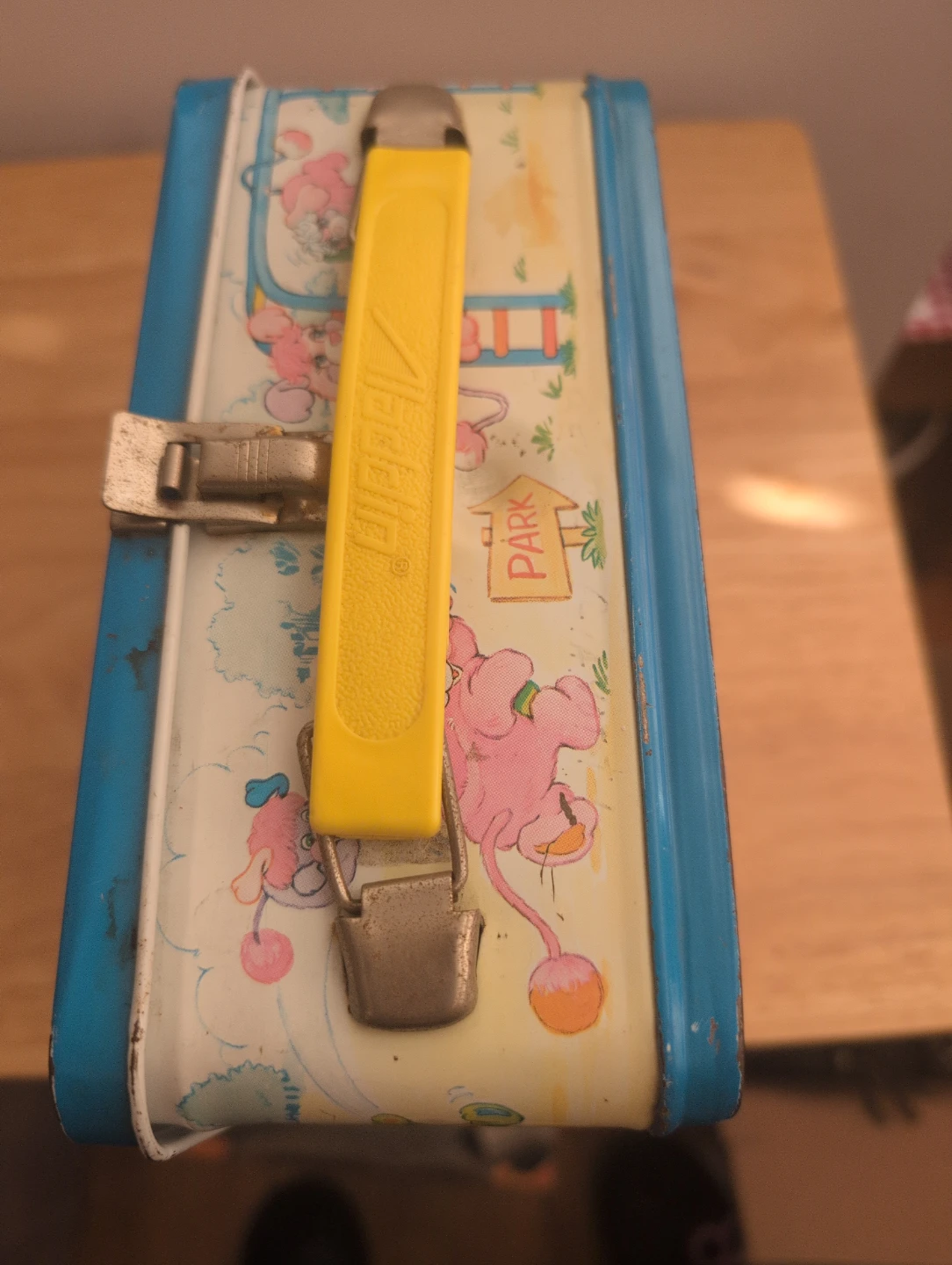 Vintage 1986 Popples Tin Lunch Box Aladdin ( No Thermos) - photo 3