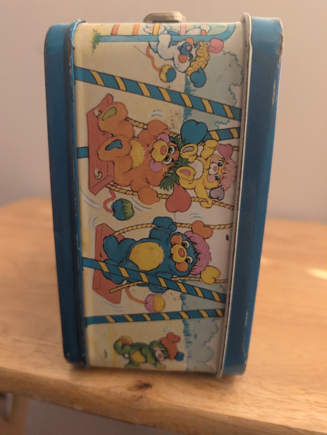 Vintage 1986 Popples Tin Lunch Box Aladdin ( No Thermos) - photo 5