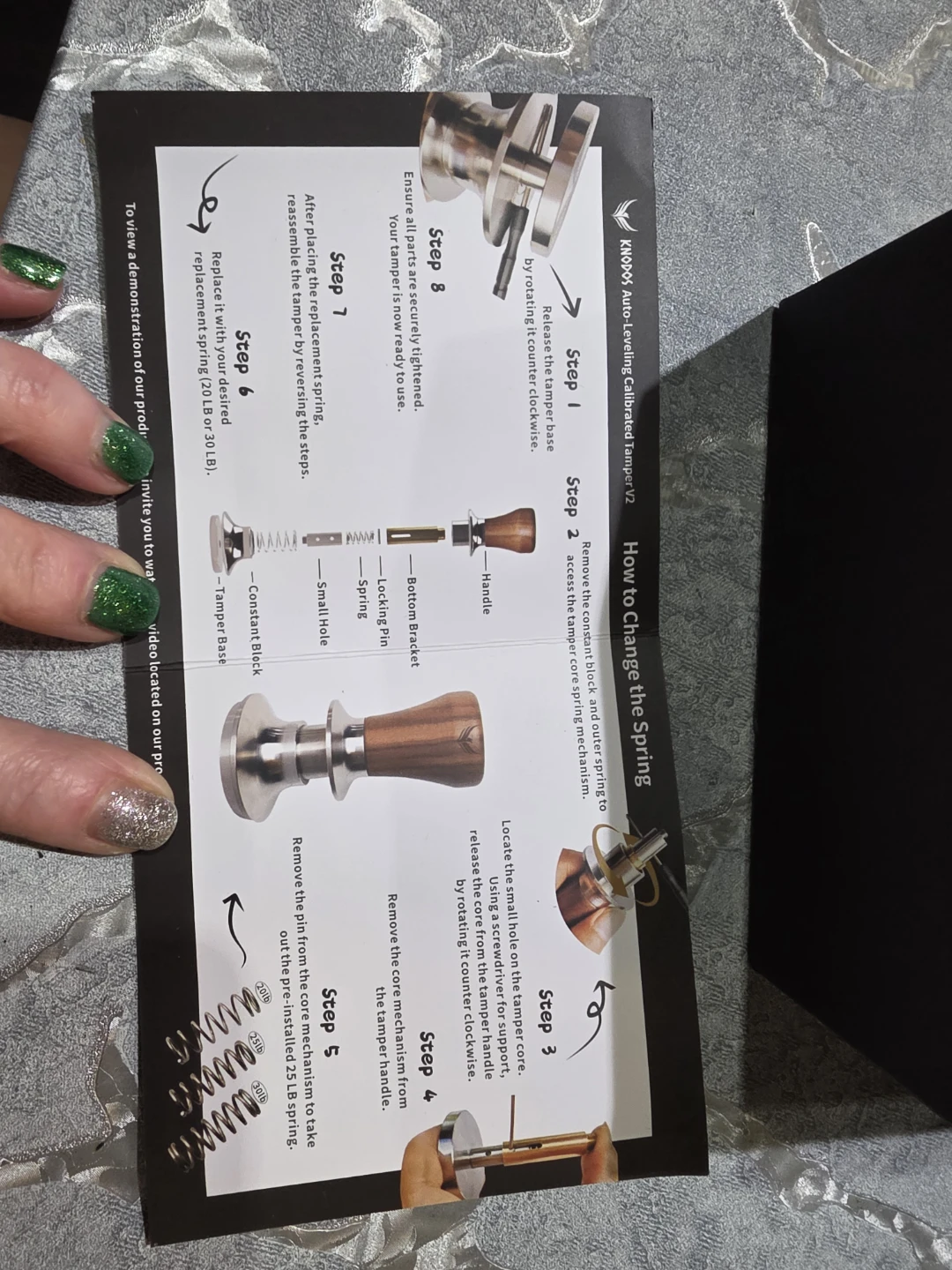 AUTO LEVELING CALIBRATED TAMPER V2 - photo 2