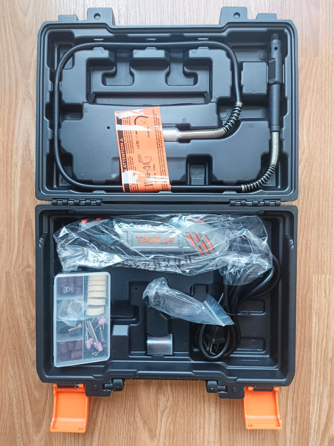 TackLife 151 PC Corded Rotary Tool Kit