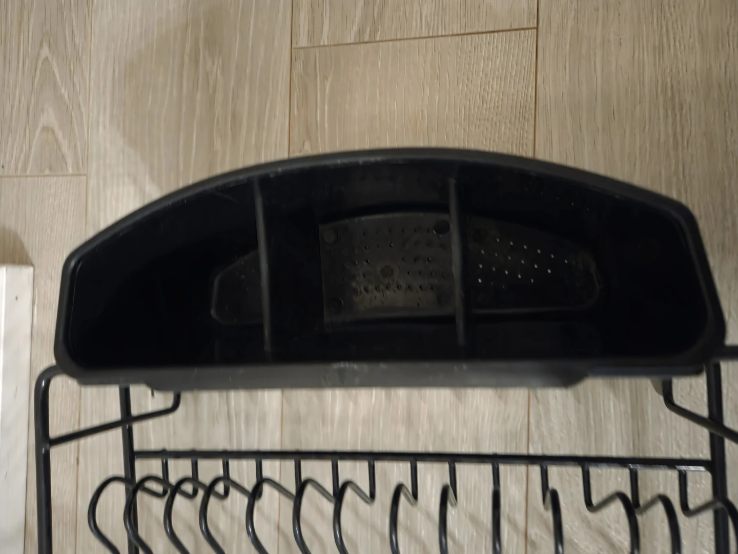 2-Tier Black Metal Dish Rack - photo 4