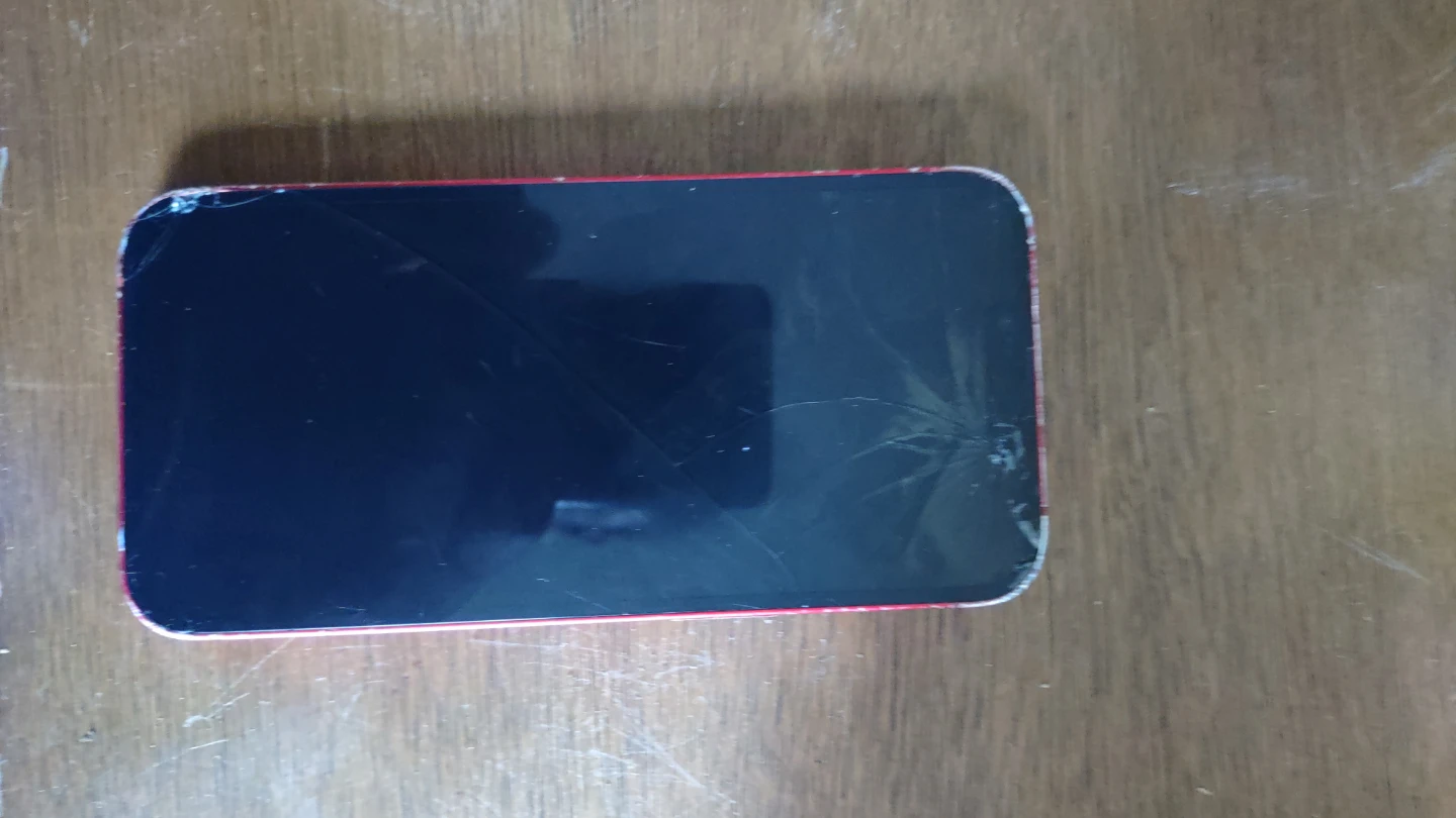 Apple iPhone 13 Cracked Back and front glass - Red