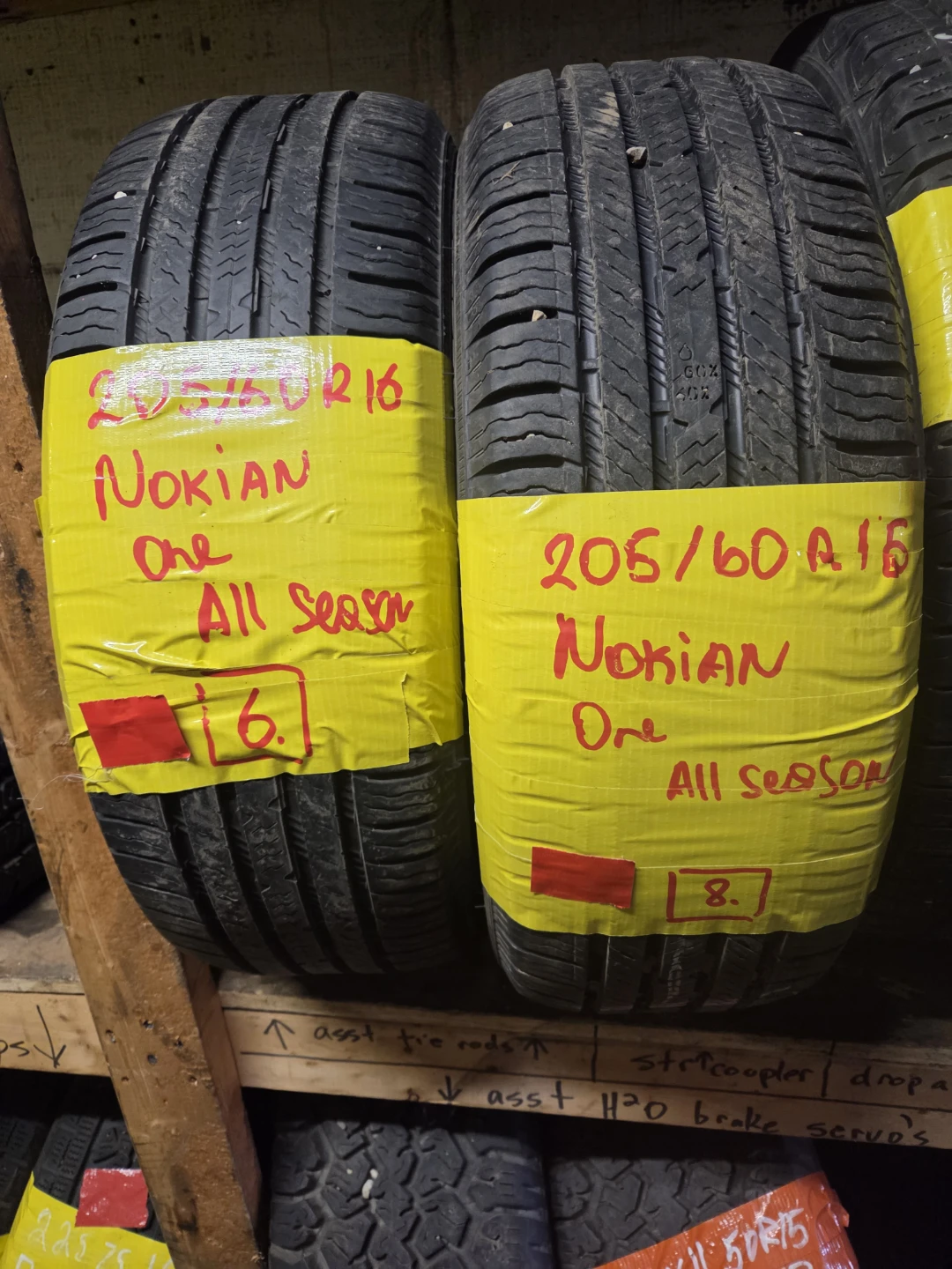 Nokian One All Season Tires 205/60R16