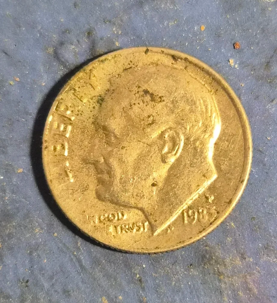 Mixed Coins - Quarters, Dimes, and Foreign Coin - photo 3