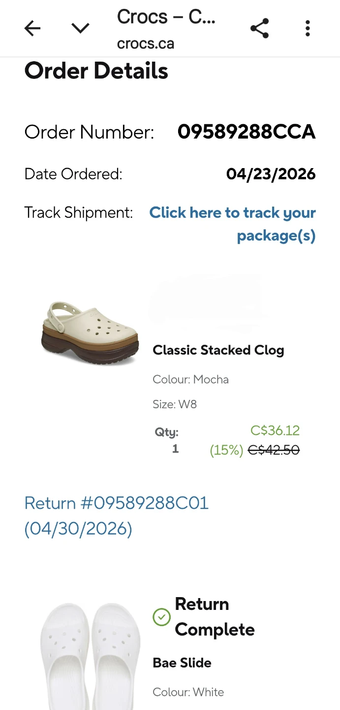 Crocs Classic Stacked Clog - Mocha (Size 8) - photo 4