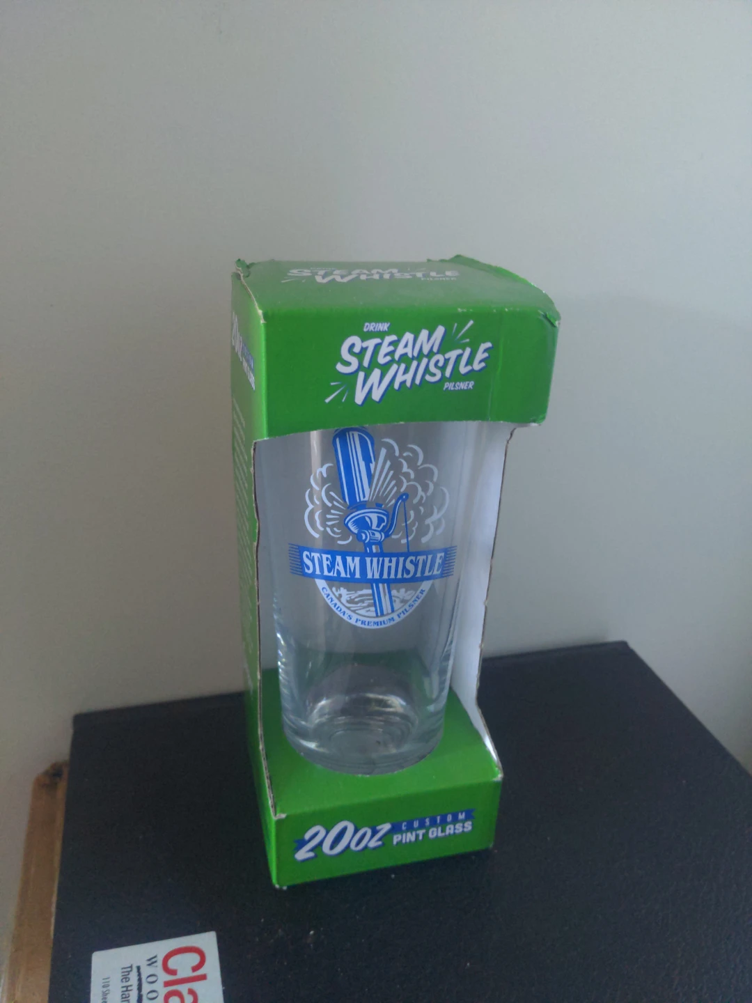 Steam Whistle Pilsner Custom 20oz Pint Glass