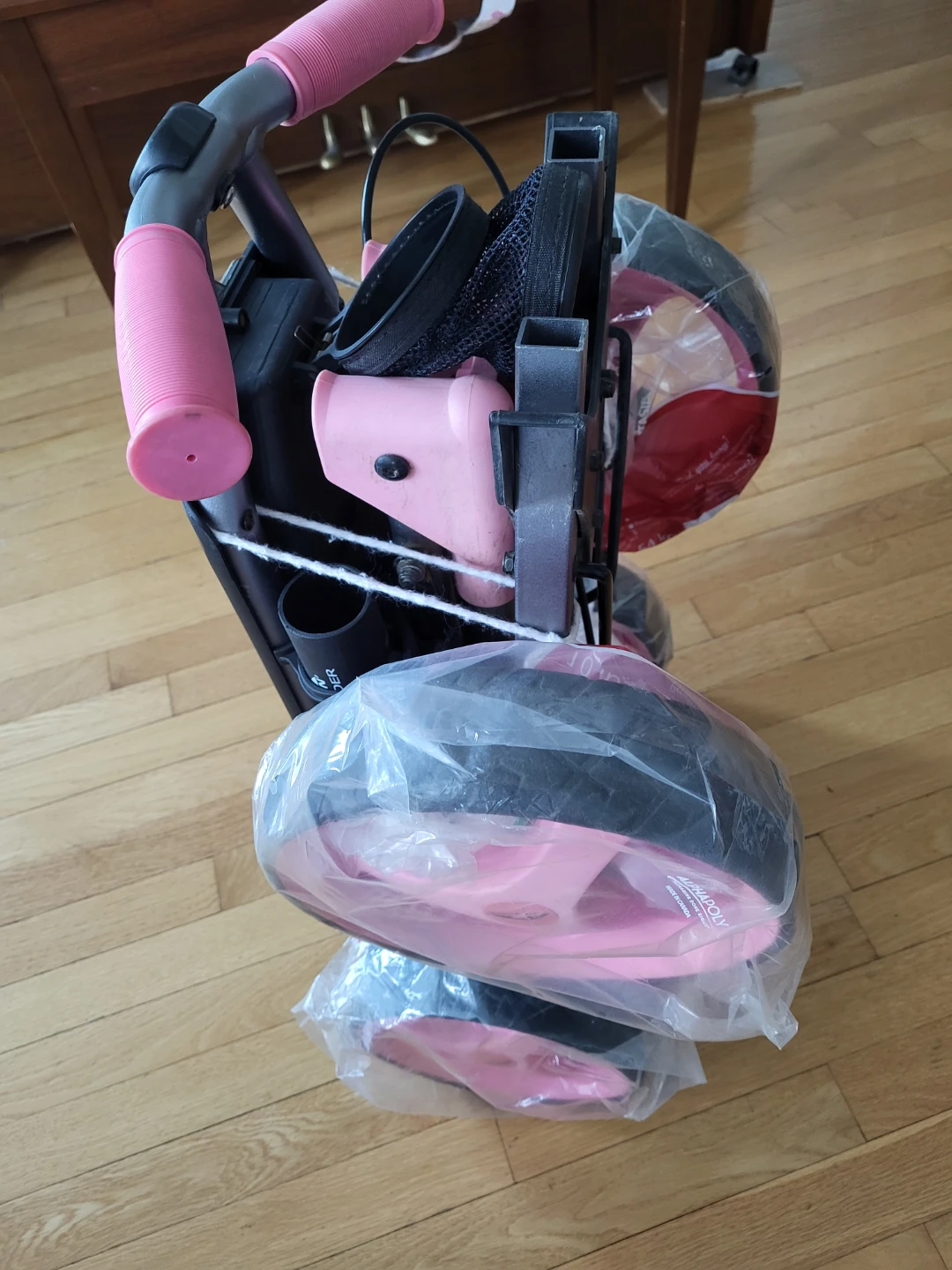 Sun Mountain Micro Cart Golf Push Cart - Pink - photo 4