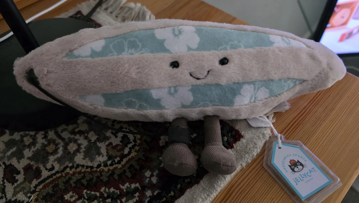 Jellycat Amuseables Surfboard Plush