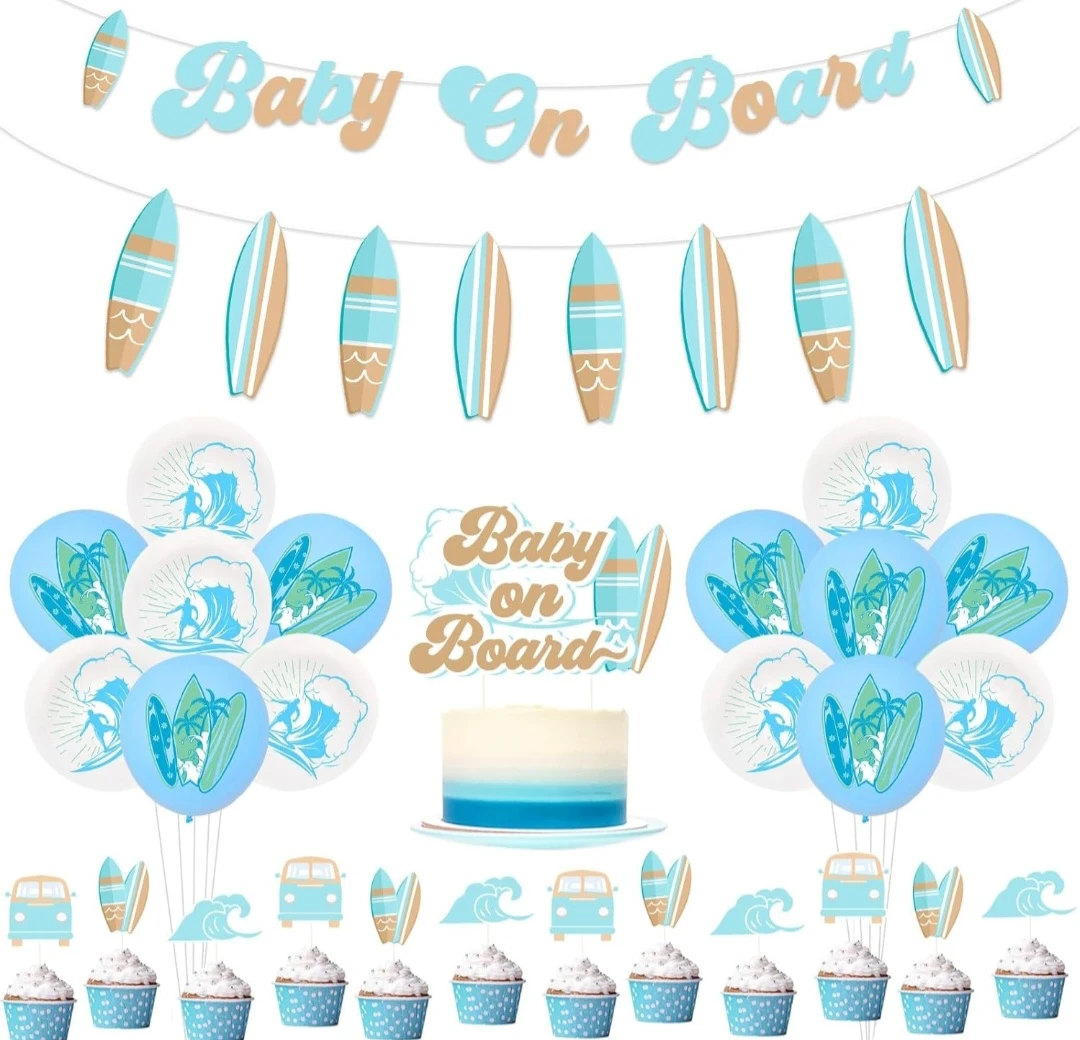 Baby on Board Surfboard Set